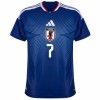 Maillot Foot Japon Mitoma 7 Domicile Coupe du Monde 2026