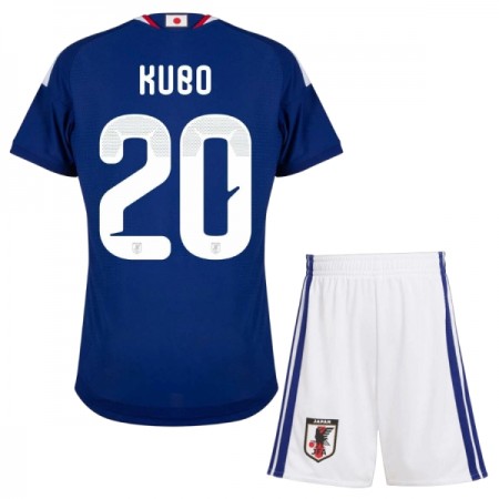 Tenue Enfant Japon Kubo 20 Domicile Coupe du Monde 2026 (+ Short) Tenue Enfant Japon Kubo 20 Domicile Coupe du Monde 2026 (+ Short)