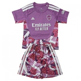 Tenue Enfant Arsenal Gardien Violet 2026-27 (+ Short)