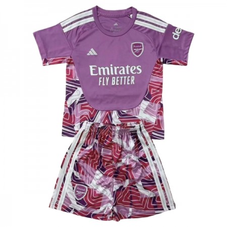Tenue Enfant Arsenal Gardien Violet 2026-27 (+ Short) Tenue Enfant Arsenal Gardien Violet 2026-27 (+ Short)