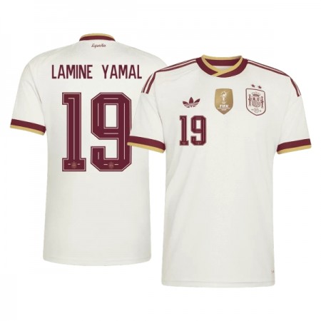 Maillot Foot Espagne 2 Stars Lamine Yamal 19 Exterieur Coupe du Monde 2026 Maillot Foot Espagne 2 Stars Lamine Yamal 19 Exterieur Coupe du Monde 2026