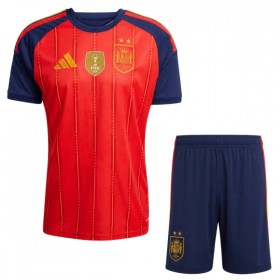 Tenue Enfant Espagne 2 Stars Domicile Coupe du Monde 2026 (+ Short)