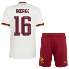 Tenue Enfant Espagne 2 Stars Rodrigo 16 Exterieur Coupe du Monde 2026 (+ Short)