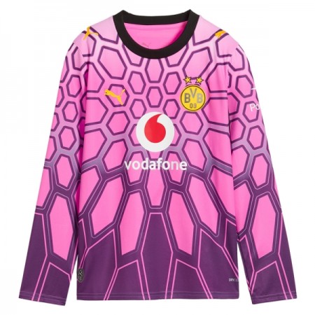 Maillot Foot Borussia Dortmund Gardien Exterieur Rose 2026-27 ML Maillot Foot Borussia Dortmund Gardien Exterieur Rose 2026-27 ML
