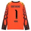 Maillot Foot Borussia Dortmund Kobel 1 Gardien Domicile Orange 2026-27 ML