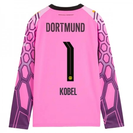 Maillot Foot Borussia Dortmund Kobel 1 Gardien Exterieur Rose 2026-27 ML Maillot Foot Borussia Dortmund Kobel 1 Gardien Exterieur Rose 2026-27 ML