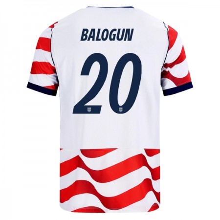 Maillot Foot Etats-Unis Balogun 20 Domicile Coupe du Monde 2026 Maillot Foot Etats-Unis Balogun 20 Domicile Coupe du Monde 2026