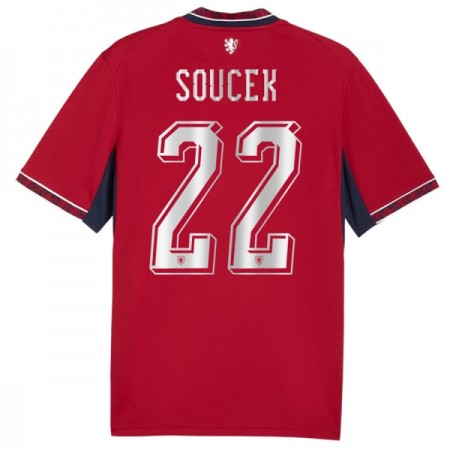Maillot Foot République Tchèque Soucek 22 Domicile Coupe du Monde 2026 Maillot Foot République Tchèque Soucek 22 Domicile Coupe du Monde 2026