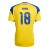 Maillot Foot Suède Ayari 18 Domicile Coupe du Monde 2026 Maillot Foot Suède Ayari 18 Domicile Coupe du Monde 2026