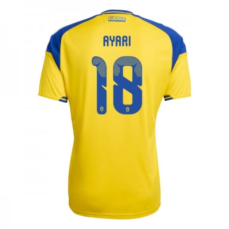 Maillot Foot Suède Ayari 18 Domicile Coupe du Monde 2026 Maillot Foot Suède Ayari 18 Domicile Coupe du Monde 2026