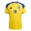 Maillot Foot Suède Ayari 18 Domicile Coupe du Monde 2026