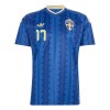 Maillot Foot Suède Gyokeres 17 Exterieur Coupe du Monde 2026