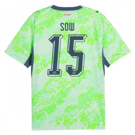 Maillot Foot Suisse Djibril Sow 15 Exterieur Coupe du Monde 2026 Maillot Foot Suisse Djibril Sow 15 Exterieur Coupe du Monde 2026