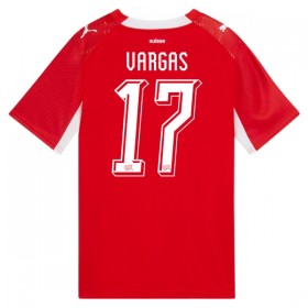 Maillot Foot Suisse Vargas 17 Domicile Coupe du Monde 2026