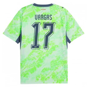 Maillot Foot Suisse Vargas 17 Exterieur Coupe du Monde 2026