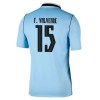 Maillot Foot Uruguay Federico Valverde 15 Domicile Coupe du Monde 2026