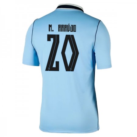 Maillot Foot Uruguay Maximiliano Araujo 20 Domicile Coupe du Monde 2026 Maillot Foot Uruguay Maximiliano Araujo 20 Domicile Coupe du Monde 2026
