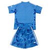 Tenue Enfant Arsenal Gardien Bleue 2026-27 (+ Short)