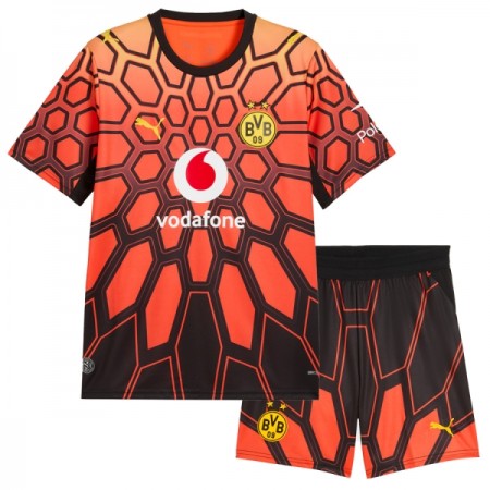 Tenue Enfant Borussia Dortmund Gardien Domicile Orange 2026-27 (+ Short) Tenue Enfant Borussia Dortmund Gardien Domicile Orange 2026-27 (+ Short)