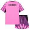 Tenue Enfant Borussia Dortmund Gardien Exterieur Rose 2026-27 (+ Short)