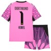 Tenue Enfant Borussia Dortmund Kobel 1 Gardien Exterieur Rose 2026-27 (+ Short) Tenue Enfant Borussia Dortmund Kobel 1 Gardien Exterieur Rose 2026-27 (+ Short)