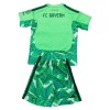 Tenue Enfant FC Bayern Munich Gardien Verte 2026-27 (+ Short)