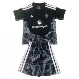 Tenue Enfant Manchester United Gardien Noire 2026-27 (+ Short)
