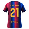 Maillot Foot FC Barcelone Frenkie de Jong 21 Domicile 2026-27 Maillot Foot FC Barcelone Frenkie de Jong 21 Domicile 2026-27