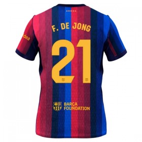 Maillot Foot FC Barcelone Frenkie de Jong 21 Domicile 2026-27