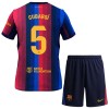 Tenue Enfant FC Barcelone Cubarsi 5 Domicile 2026-27 (+ Short) Tenue Enfant FC Barcelone Cubarsi 5 Domicile 2026-27 (+ Short)