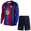 Tenue Enfant FC Barcelone Domicile 2026-27 ML (+ Short) Tenue Enfant FC Barcelone Domicile 2026-27 ML (+ Short)
