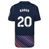 Maillot Foot Tottenham Hotspur Kudus 20 Exterieur 2026-27 Maillot Foot Tottenham Hotspur Kudus 20 Exterieur 2026-27