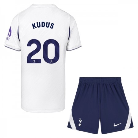 Tenue Enfant Tottenham Hotspur Kudus 20 Domicile 2026-27 (+ Short) Tenue Enfant Tottenham Hotspur Kudus 20 Domicile 2026-27 (+ Short)