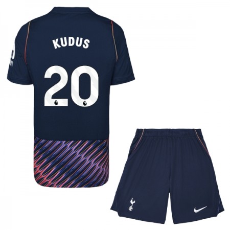 Tenue Enfant Tottenham Hotspur Kudus 20 Exterieur 2026-27 (+ Short) Tenue Enfant Tottenham Hotspur Kudus 20 Exterieur 2026-27 (+ Short)