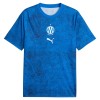 Maillot Foot Olympique de Marseille Pre-Match Bleue 2026-27 Maillot Foot Olympique de Marseille Pre-Match Bleue 2026-27