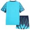 Tenue Enfant Olympique de Marseille Exterieur Bleue 2026-27 (+ Short)