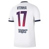 Maillot Foot Paris Saint Germain Vitinha 17 Exterieur 2026-27