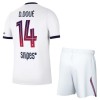 Tenue Enfant Paris Saint Germain Desire Doue 14 Exterieur 2026-27 (+ Short) Tenue Enfant Paris Saint Germain Desire Doue 14 Exterieur 2026-27 (+ Short)
