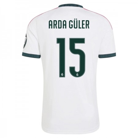 Maillot Foot Real Madrid Arda Guler 15 Domicile 2026-27 Maillot Foot Real Madrid Arda Guler 15 Domicile 2026-27