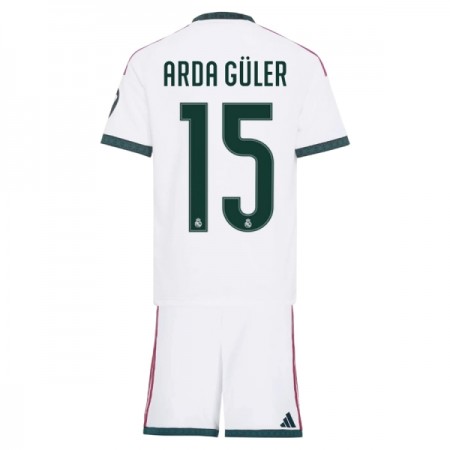 Tenue Enfant Real Madrid Arda Guler 15 Domicile 2026-27 (+ Short) Tenue Enfant Real Madrid Arda Guler 15 Domicile 2026-27 (+ Short)