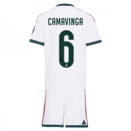 Tenue Enfant Real Madrid Camavinga 6 Domicile 2026-27 (+ Short) Tenue Enfant Real Madrid Camavinga 6 Domicile 2026-27 (+ Short)