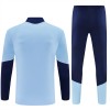 Ajax Amsterdam Sweat d'Entraînement Quart-Zip Bleue 2026-27