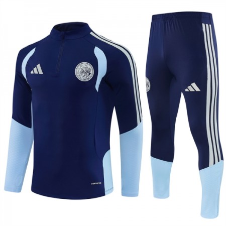 Ajax Amsterdam Sweat d'Entraînement Quart-Zip Bleue 2026-27 Ajax Amsterdam Sweat d'Entraînement Quart-Zip Bleue 2026-27
