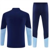 Ajax Amsterdam Sweat d'Entraînement Quart-Zip Bleue 2026-27