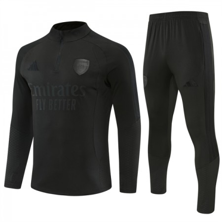 Arsenal Sweat d'Entraînement Quart-Zip Noire 2026-27
