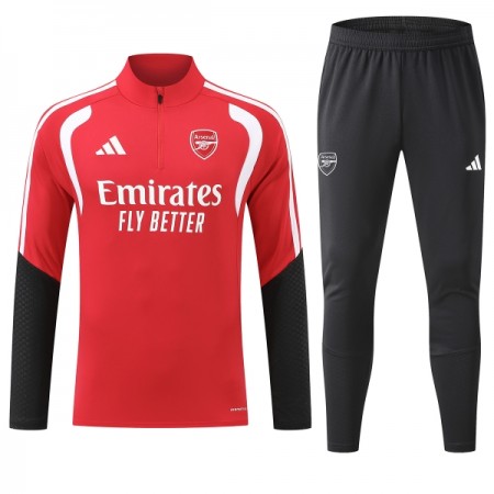 Arsenal Sweat d'Entraînement Quart-Zip Rouge 2026-27