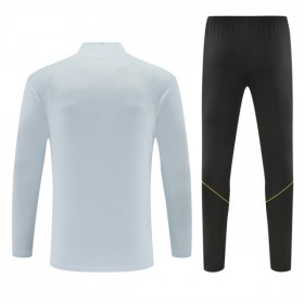 Barcelone Sweat d'Entraînement Quart-Zip Blanche 2026-27