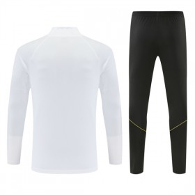 Barcelone Sweat d'Entraînement Quart-Zip Blanche 2026-27