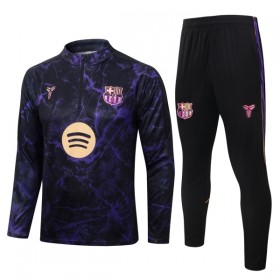 Barcelone Sweat d'Entraînement Quart-Zip Noire 2026-27