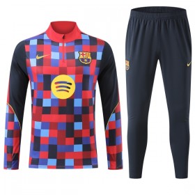 Barcelone Sweat d'Entraînement Quart-Zip Rouge 2026-27